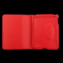 Ferrari Hülle Günstige Tod's Leder iPhad 2 F1 Team Leclerc / Hamilton Rot L1228