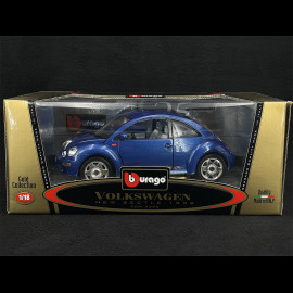 Volkswagen New Beetle 1998 Blue 1/18 Bburago 3392