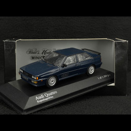 Audi Quattro 1981 Blue 1/43 Minichamps 430019425