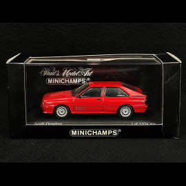 Audi Quattro 1981 Red 1/43 Minichamps 430019420