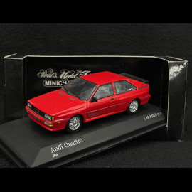 Audi Quattro 1981 Red 1/43 Minichamps 430019420