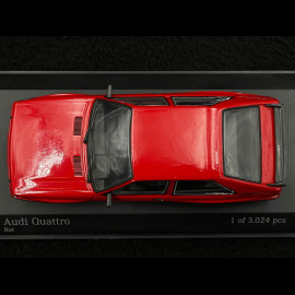 Audi Quattro 1981 Red 1/43 Minichamps 430019420