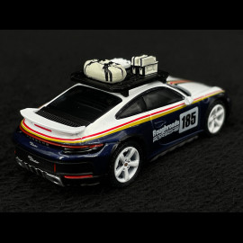 Porsche 911 Dakar Type 922 2023 Roughroads Gentian Blue / White 1/64 Mini GT MGT00805-L