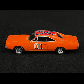 Dodge Charger 1969 General Lee Orange 1/43 Norev Jet-Car 950003