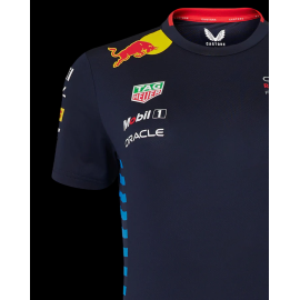 Red Bull T-Shirt F1 Verstappen Marineblau TF5289-190 - damen