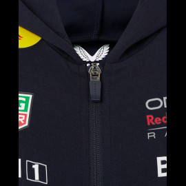Red Bull Jacke F1 Team Verstappen Marineblau TJ5290-190 - kinder