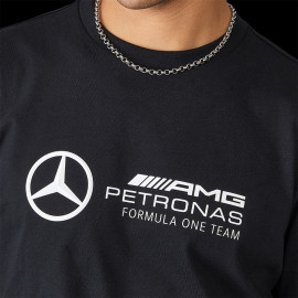 T-shirt Mercedes Günstige AMG Petronas F1 Team Russell Schwarz 701227037-001 - herren
