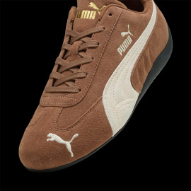 Speedcat Shoes Puma Sport Sneaker Brown / White 398846-31