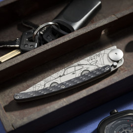 Deejo Young Timer Knife - Porsche 930 Turbo Inspired - RS Selection exclusive