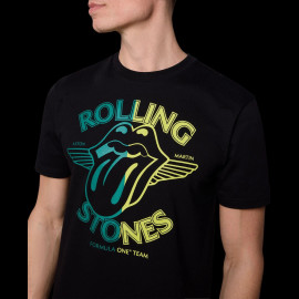 Aston Martin F1 x Rolling Stones Men’s T-Shirt Black 701235917001