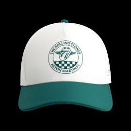 Aston Martin Hat F1 2025 x The Rolling Stones Alonso White/Green – 701235917002