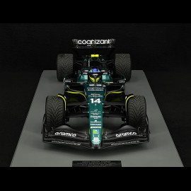 Fernando Alonso Aston Martin AMR23 n° 14 2nd GP Monaco 2023 1:12 Spark 12S038