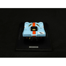 Porsche 917 K Gulf n° 2 4th 12h Sebring 1971 1/43 Spark US345