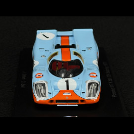 Porsche 917 K Gulf n° 1 5th 12h Sebring 1971 Siffert Bell 1/43 Spark US344