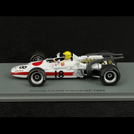 Jo Schlesser Honda RA302 n° 18 GP France F1 1968 Letztes Rennen 1/43 Spark S6227