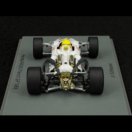 Jo Schlesser Honda RA302 n° 18 GP France F1 1968 Letztes Rennen 1/43 Spark S6227