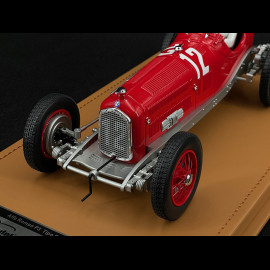 Tazio Nuvolari Alfa Romeo P3 Tipo B n° 12 Sieger GP France 1932 1/18 Tecnomodel TMD18-326D