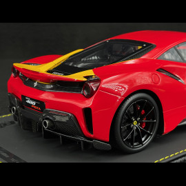 Ferrari 488 Pista n° 15 Custom Le Mans 1973 Red / Yellow 1/18 BBR Models P18145ST Ferrari 488 Pista n° 15 Custom Le Mans 1973 Red / Yellow 1/18 BBR Models P18145ST
