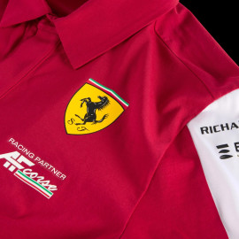 Ferrari Polo Shirt LMH AF Corse Cherry Red – Article ID 701236370-001