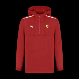 Ferrari Sweatshirt F1 Puma 1/4 zip cherry red – Leclerc / Hamilton – Article ID 701232787-001