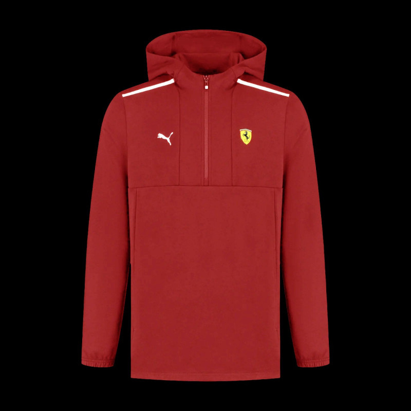 Ferrari Sweatshirt F1 Puma 1/4 zip cherry red – Leclerc / Hamilton – Article ID 701232787-001 Ferrari Sweatshirt F1 Puma 1/4 zip cherry red – Leclerc / Hamilton – Article ID 701232787-001