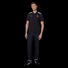 Ferrari F1 Polo Puma 1/4 Zip Black Leclerc / Hamilton - Men - 701232789-002