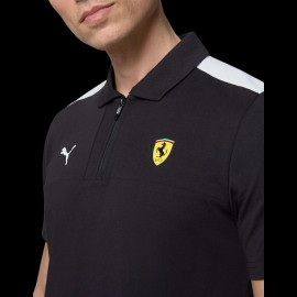 Ferrari F1 Polo Puma 1/4 Zip Black Leclerc / Hamilton - Men - 701232789-002