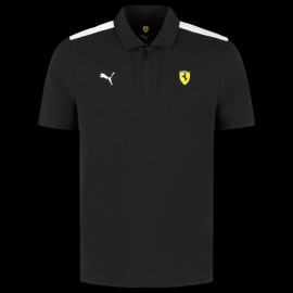 Ferrari F1 Polo Puma 1/4 Zip Black Leclerc / Hamilton - Men - 701232789-002