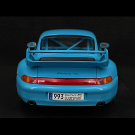 Porsche 911 Clubsport Type 993 1997 Riviera Blue 1/18 Solido S1810101