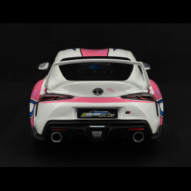 Toyota GR Supra Itasha 2024 White/Pink 1/18 Solido S1809008