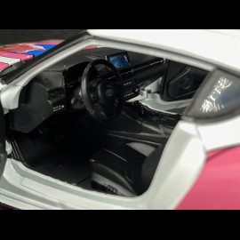 Toyota GR Supra Itasha 2024 White/Pink 1/18 Solido S1809008