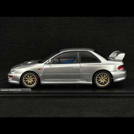 Subaru Impreza 22B 1998 Silver 1/18 Solido S1807408
