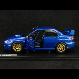 Subaru Impreza WRX STI 2003 Sonic Blue 1/18 Solido S1812301