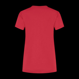 Ferrari F1 T-Shirt Puma Large Shield Red Cherry Leclerc / Hamilton - Woman - 701232785-001