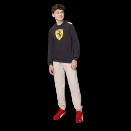 Ferrari F1 Hoodie Puma Large Shield Black Leclerc / Hamilton - Kid - 701232791-002