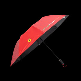 Ferrari F1 Compact Umbrella Red Checkered Leclerc / Hamilton - 701227740-001