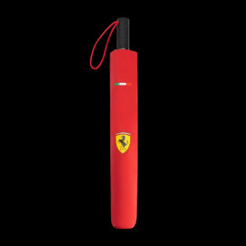 Ferrari F1 Kompakt-Regenschirm Rot Schachmuster Leclerc / Hamilton - 701227740-001