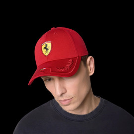 Ferrari F1 Italia Cap Red – Scudetto Logo & Italian Flag – 701232798-001