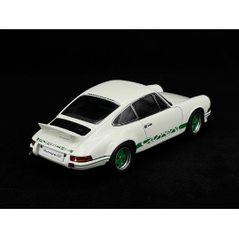 Porsche 911 Carrera RS 2.7 1973 Grand Prix White Green Stripes 1/18 Autoart 78031
