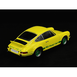 Porsche 911 Carrera RS 2.7 1973 Yellow Green Stripes 1/18 Autoart 78033