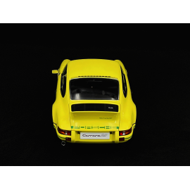 Porsche 911 Carrera RS 2.7 1973 Yellow Green Stripes 1/18 Autoart 78033