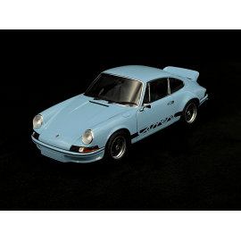 Porsche 911 Carrera RS 2.7 1973 Gulf Blue Black Stripes 1/18 Autoart 78032