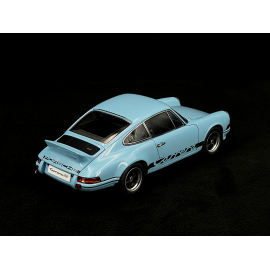 Porsche 911 Carrera RS 2.7 1973 Gulf Blue Black Stripes 1/18 Autoart 78032