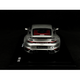 Porsche 911 Turbo Type 992 First Turbo Sonderwunsch GT Silber 1/18 Spark WAP0211620STFT