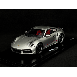 Porsche 911 Turbo Type 992 First Turbo Sonderwunsch GT Silber 1/18 Spark WAP0211620STFT
