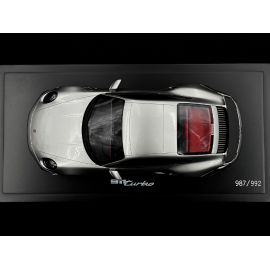 Porsche 911 Turbo Type 992 First Turbo Sonderwunsch GT Silber 1/18 Spark WAP0211620STFT