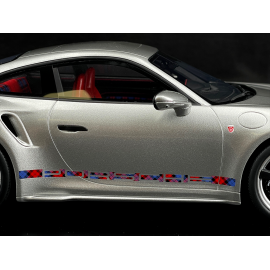 Porsche 911 Turbo Type 992 First Turbo Sonderwunsch GT Silber 1/18 Spark WAP0211620STFT