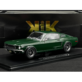 Ford Mustang GT Fastback 1968 "Bullitt" Dark Green 1/18 KK Scale KKDC181391