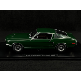 Ford Mustang GT Fastback 1968 "Bullitt" Dark Green 1/18 KK Scale KKDC181391