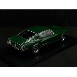 Ford Mustang GT Fastback 1968 "Bullitt" Dark Green 1/18 KK Scale KKDC181391